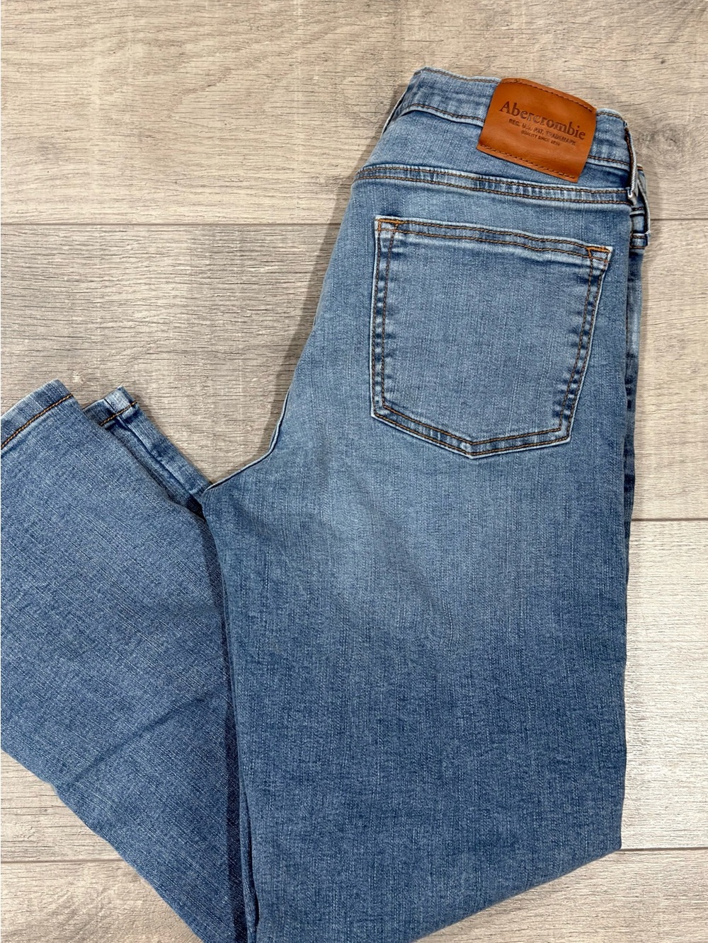 Abercrombie Kids Boys’ Straight Leg Jeans – Size 15/16 Short